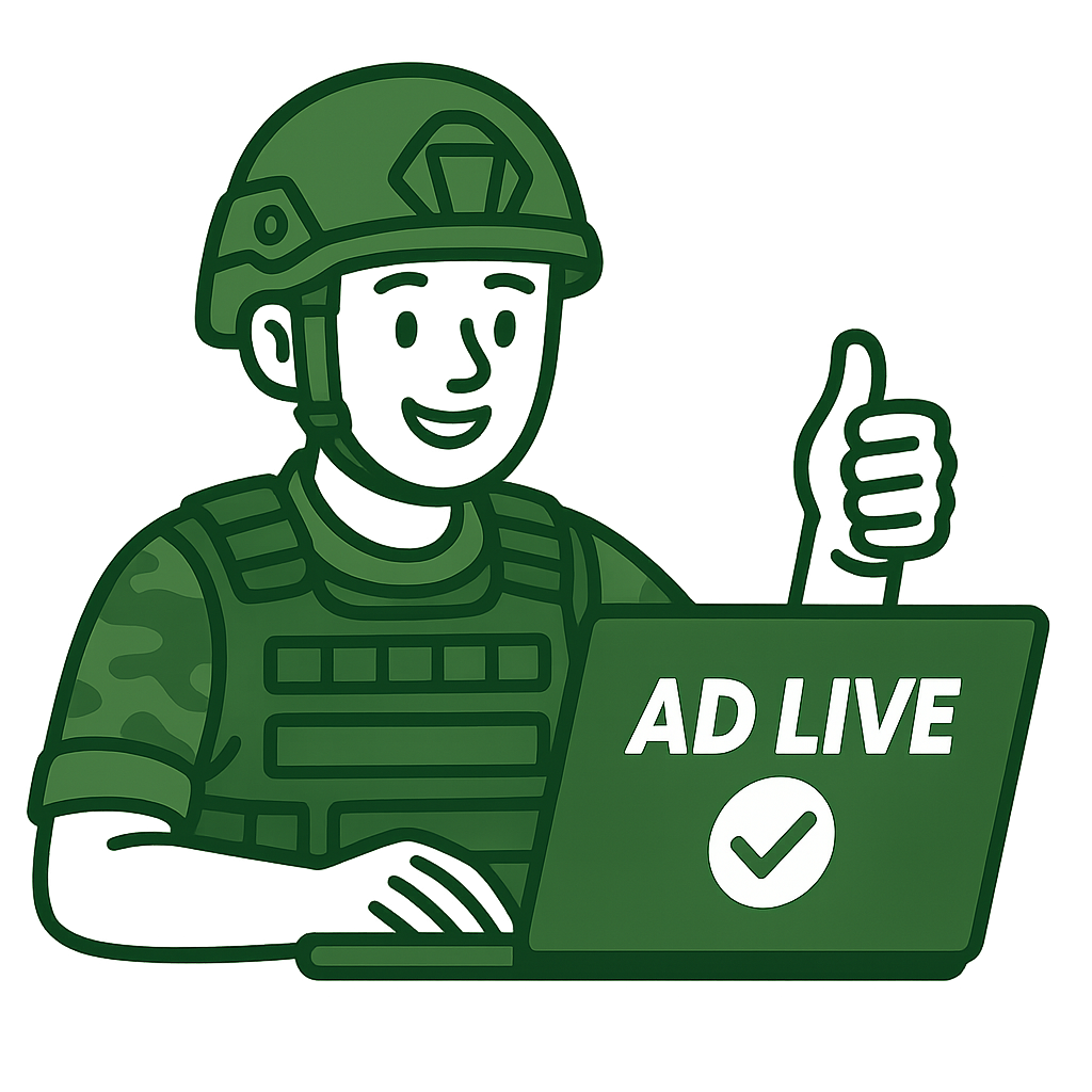 Ad is live