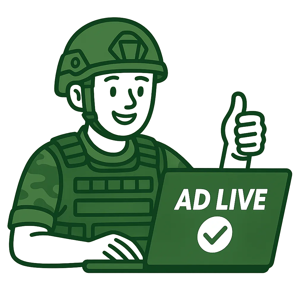 Ad is live