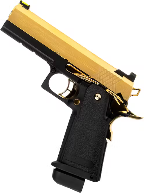 RAVEN Hi-Capa 4.3 GBB Pistol, Gold